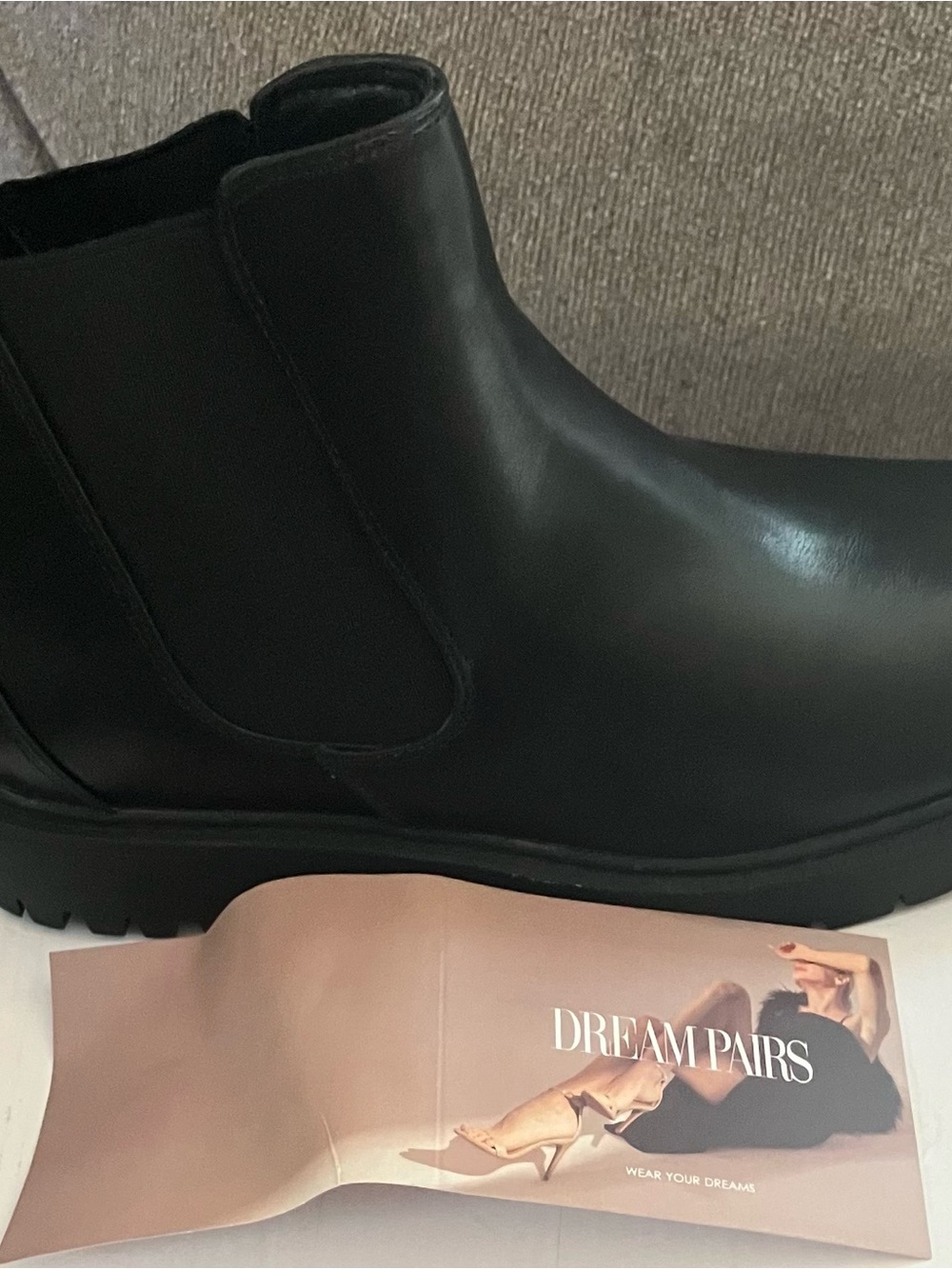 Dream Pairs Women’s Black Chukka Boots Brand New In Box Size 9
